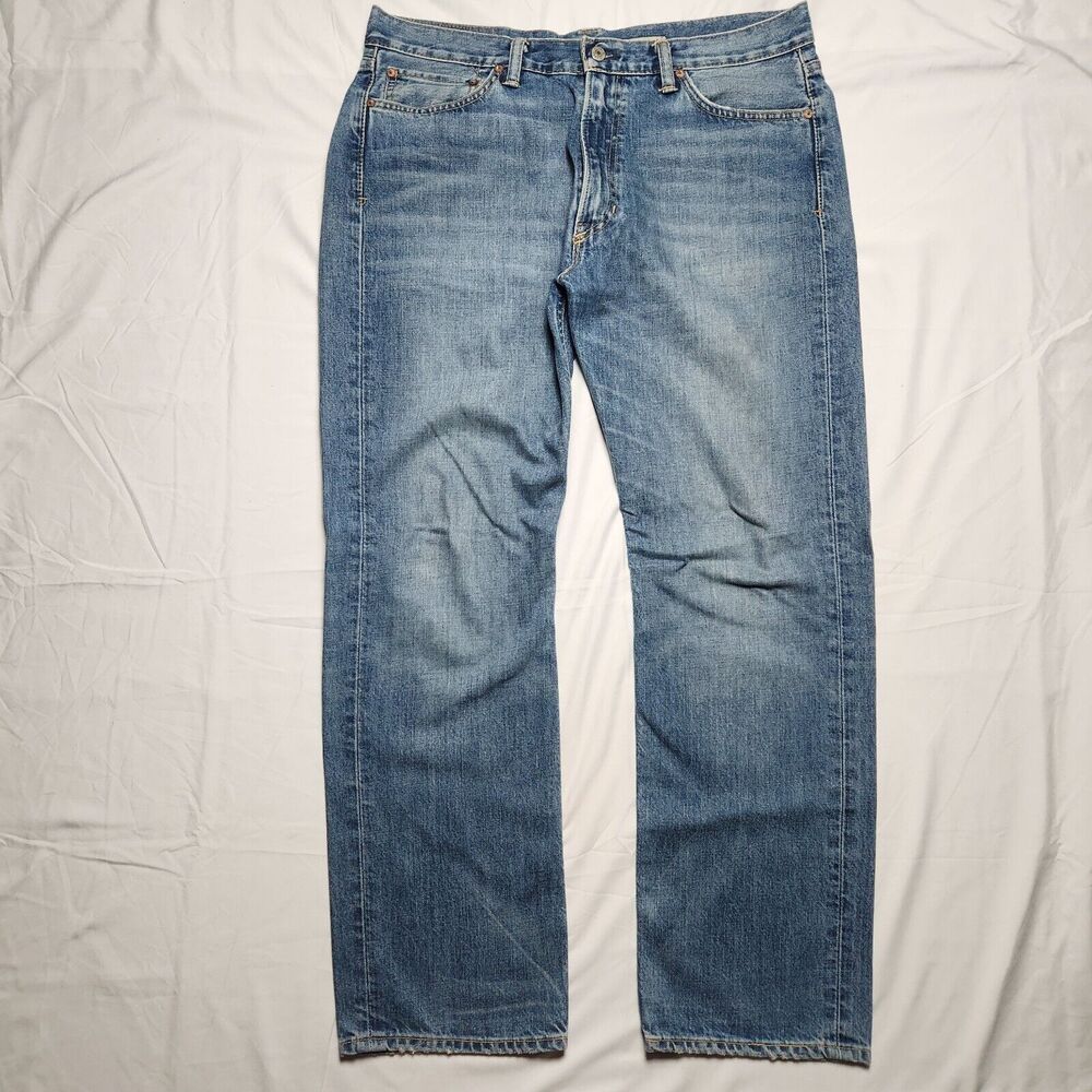 Polo Ralph Lauren Mens 33x30 Blue Classic Fit Warren 867 Straight Leg Jeans Blue